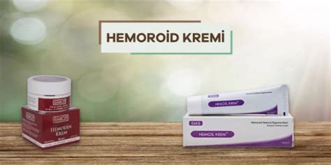Hemoroid kremi